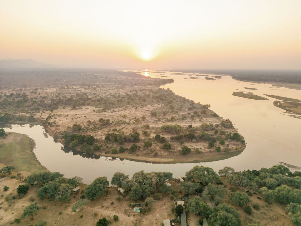 Heli Flight to Chongwe