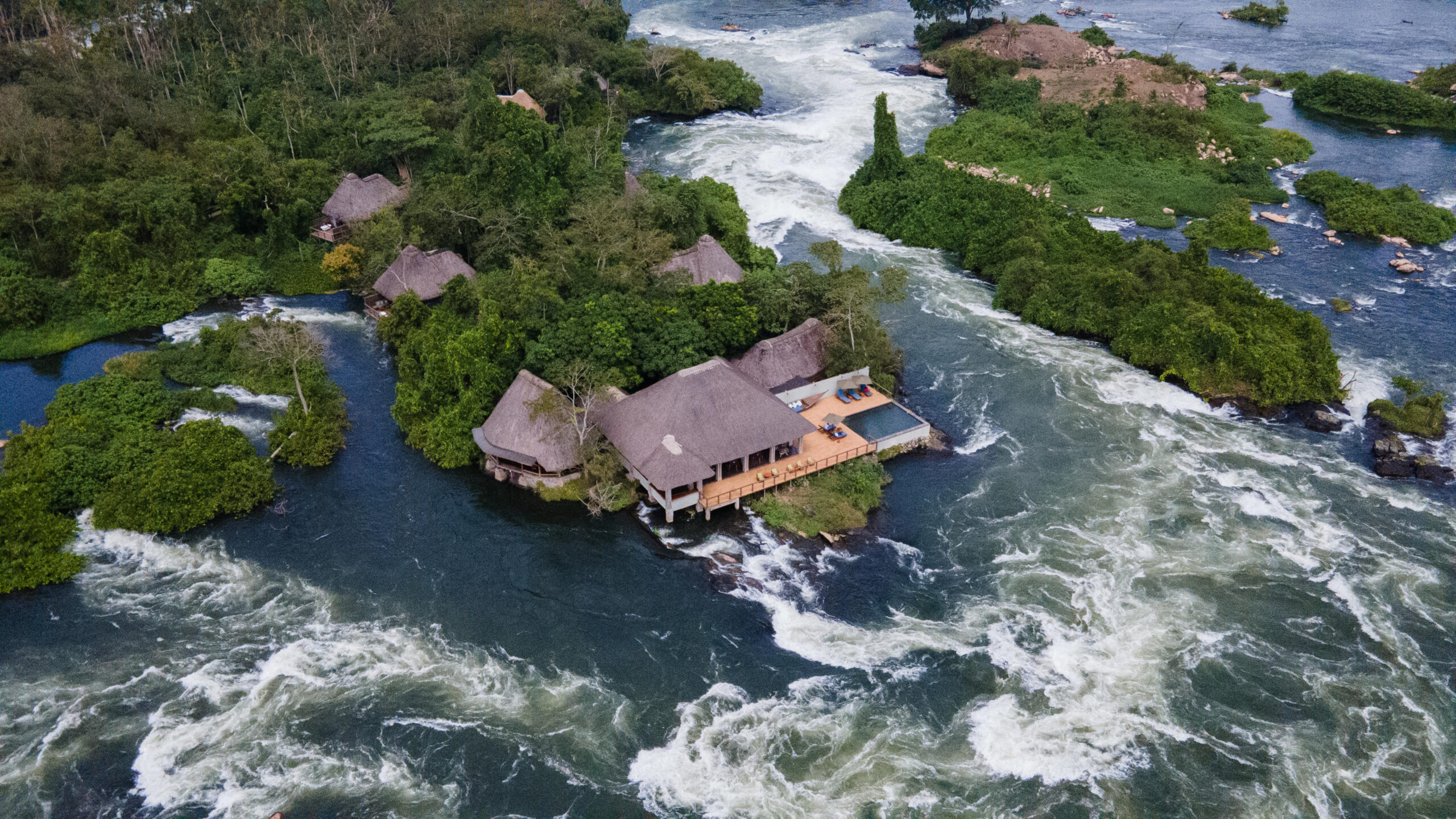 Lemala Wildwaters Lodge – Kalagala Island